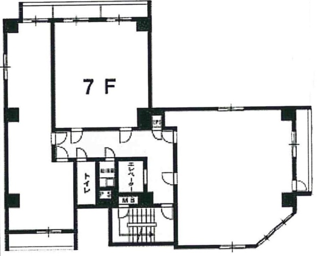 KYMAXビル7F 間取り図