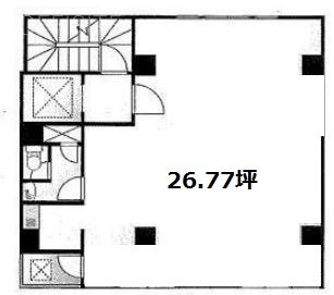 協栄八重洲ビル3F 間取り図