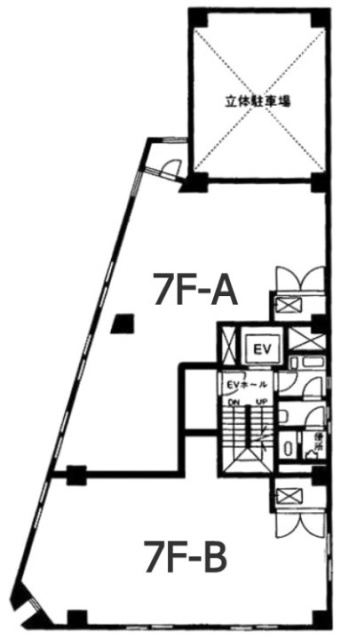 愛光舎ビルA 間取り図