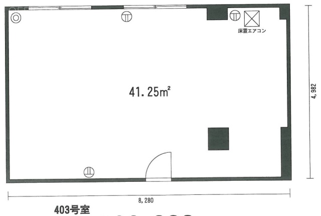 竹田ビル403 間取り図