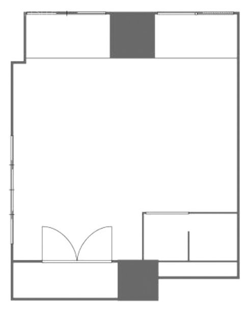 横浜O・TビルA 間取り図