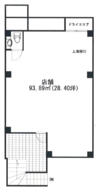コート・ウエストビルB1F 間取り図