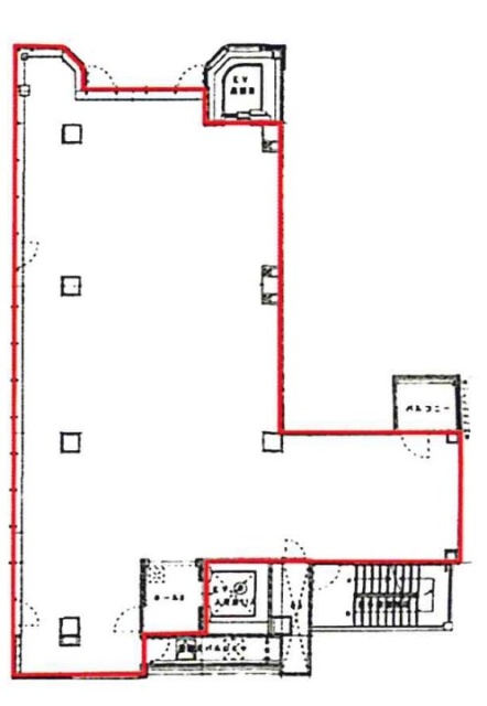 モンブラン銀座ビル9F 間取り図