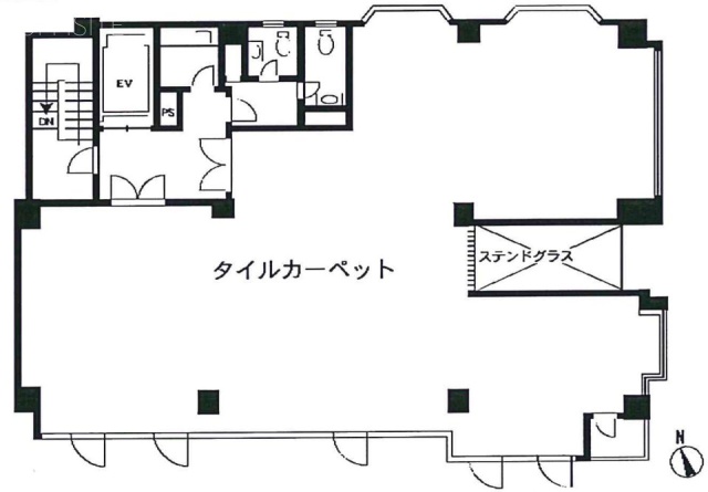 フェニックス東銀座201 間取り図