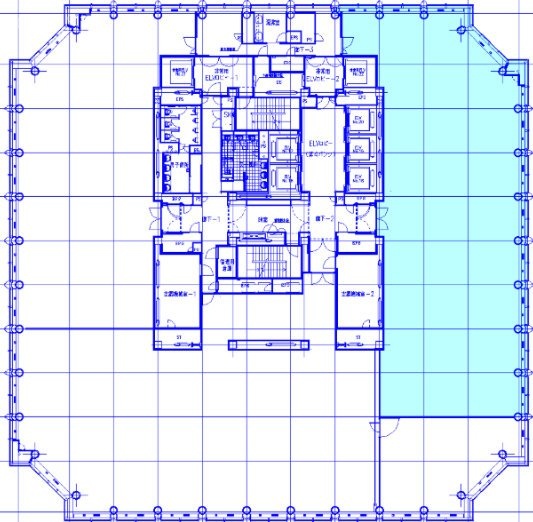 愛宕グリーンヒルズMORIタワー37F 間取り図