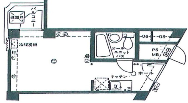 ソフトタウン青山ビル503 間取り図