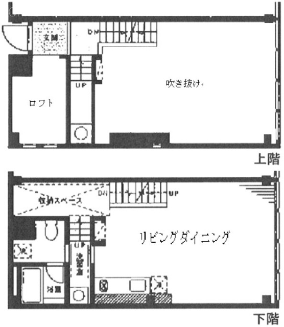 南麻布スキップフラット101 間取り図