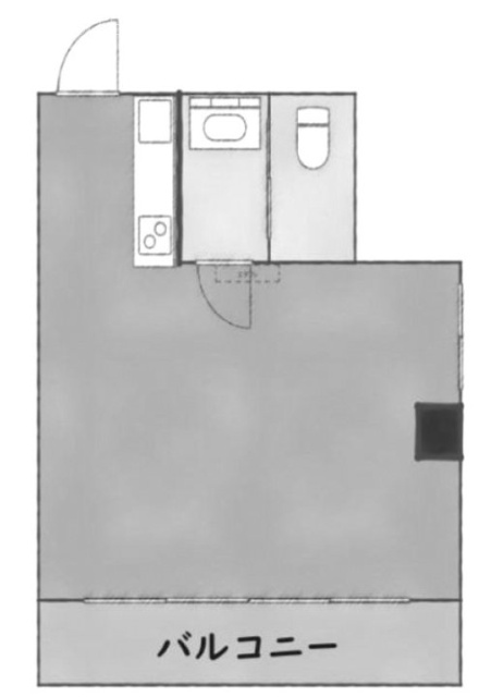 渋谷SUビル803 間取り図