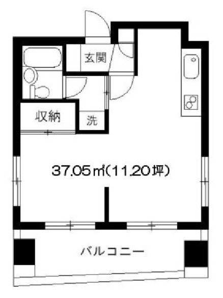 恵比寿TSビル6F 間取り図
