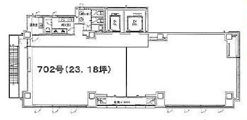 画廊ビル702 間取り図