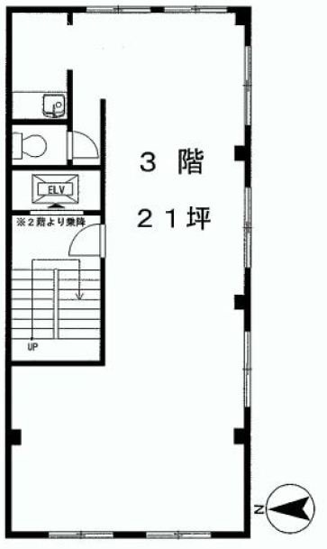 三和ビル3F 間取り図