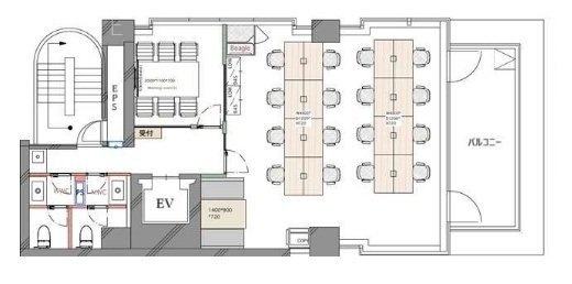 日平本郷ビル8F 間取り図
