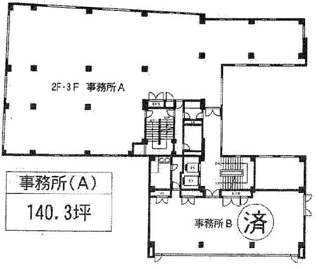 南山堂ビル3F 間取り図