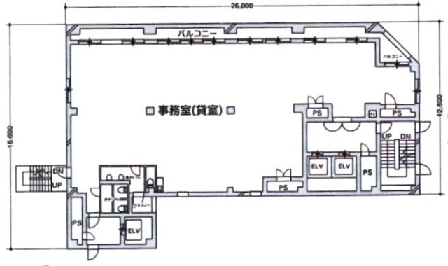 NACビル7F 間取り図