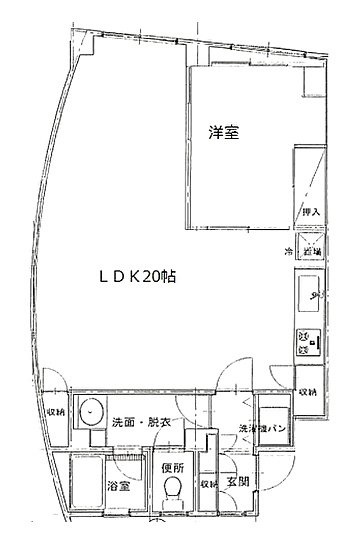 立幸目白ビル301 間取り図