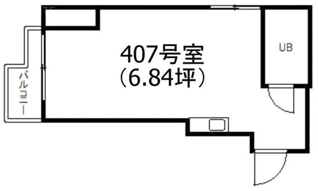 サン・エルサ407 間取り図