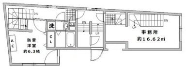 レクス新宿ビル102 間取り図