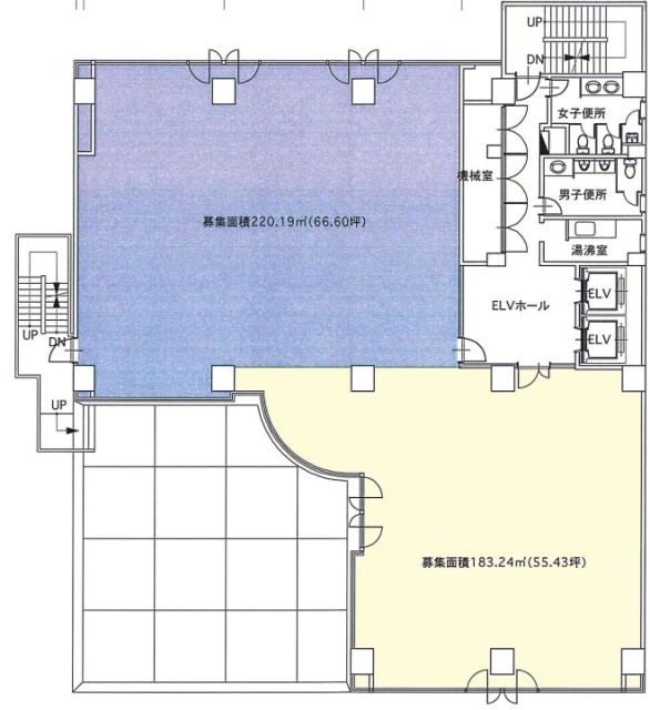 京急建設イマスビル5F 間取り図