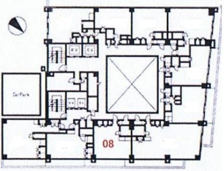 TK関内プラザ508 間取り図