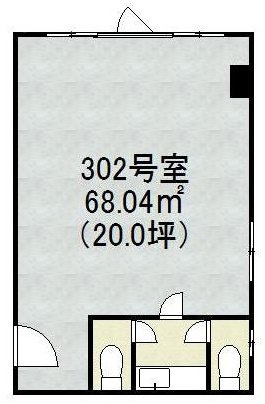 虎屋ビル302 間取り図
