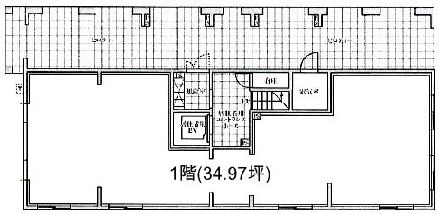 コートラクリア新小岩1F 間取り図