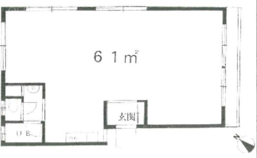 カーサ青山202 間取り図