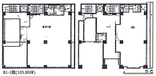 VORT末広町ⅡB1F～1F 間取り図