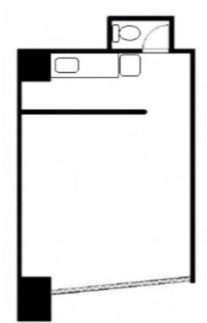 廣川ビル1F 間取り図