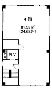 Kビル4F 間取り図