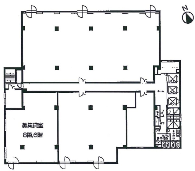 アーバン虎ノ門605 間取り図