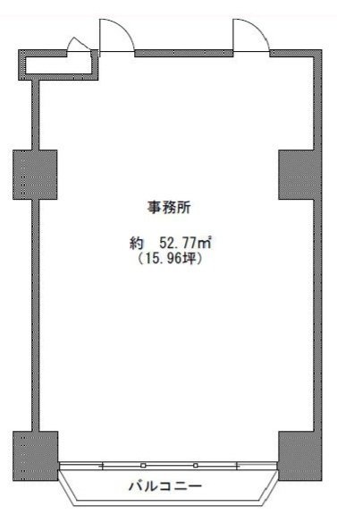 正栄プラザビル205 間取り図