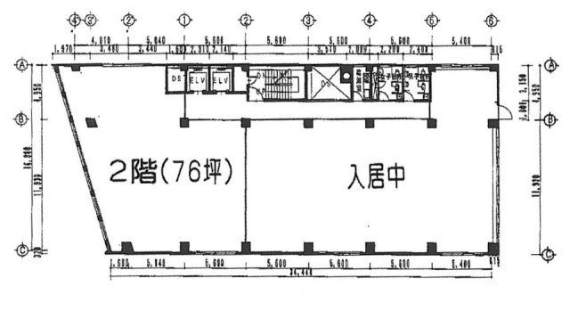 第2モナミビル2F 間取り図