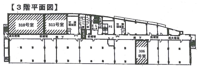 プラザ江戸川橋ビル310 間取り図