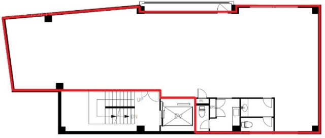 クラールハイト三宿Ⅱ3F 間取り図