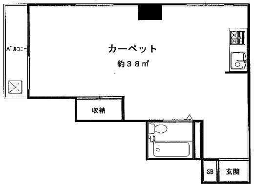 和田ビル402 間取り図