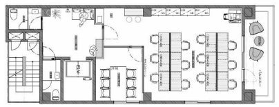 WORK BASE Nihonbashi7F 間取り図