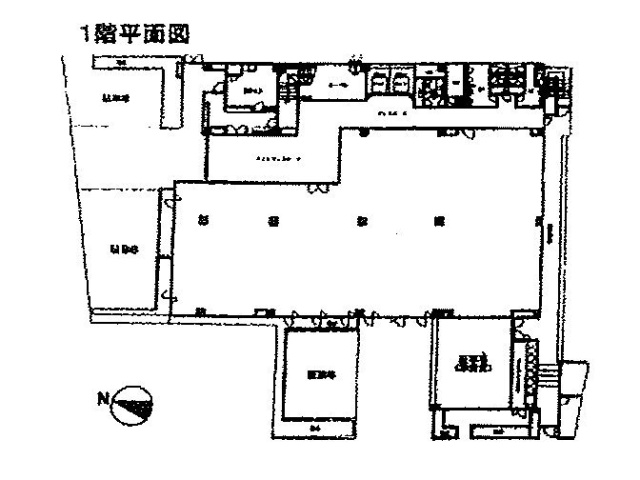 大島DCSビル1F 間取り図