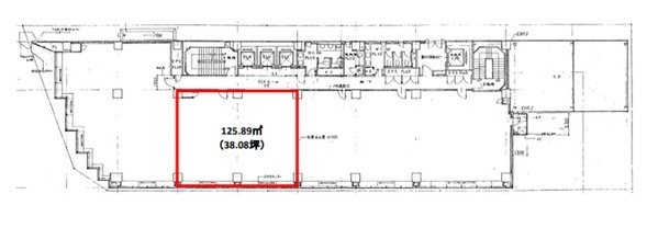 横浜相生町ビル4F 間取り図
