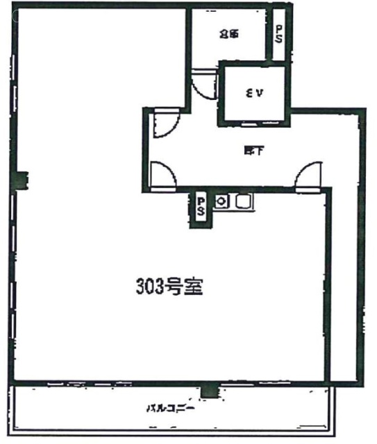 永島壱号ビル303 間取り図