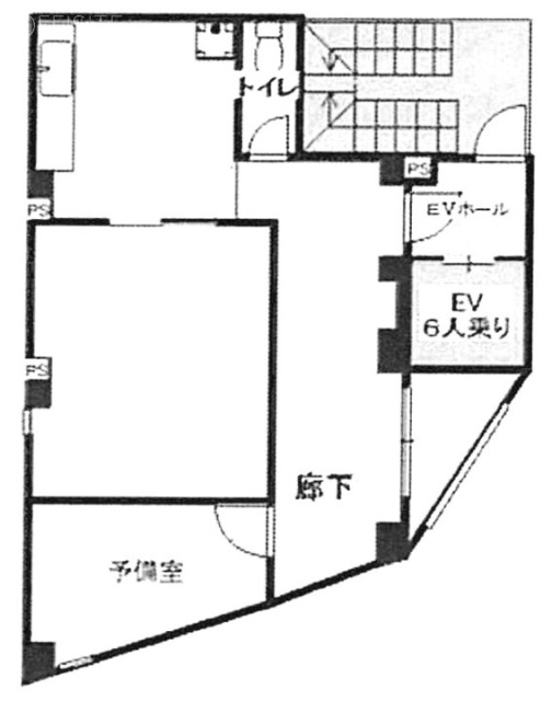 グラン・シャリオ松戸ビル5F 間取り図