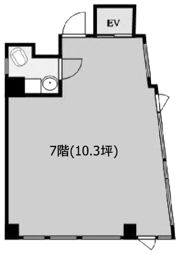 流動ビル7F 間取り図