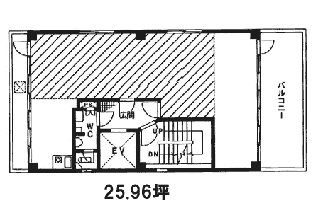 土屋第2ビル2F 間取り図