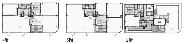 葛西MOMONビル4F～6F 間取り図