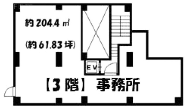 富士ビル3F 間取り図