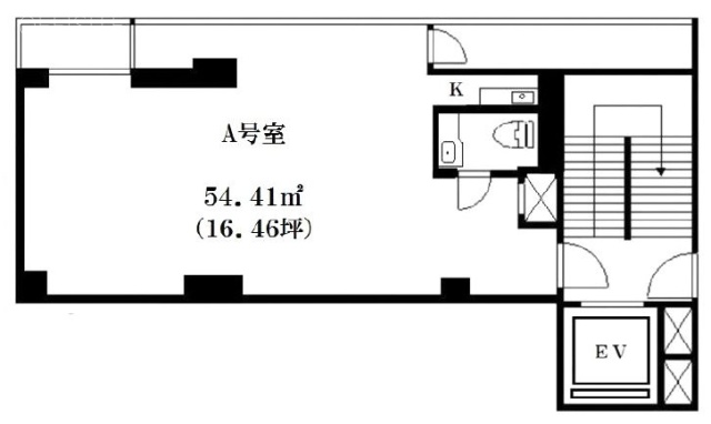 大昌第二ビル別館 間取り図