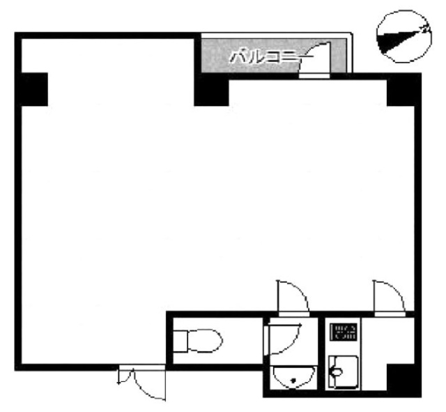 松永ビル6F 間取り図