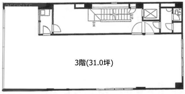 静山(セイザン)ビル301 間取り図