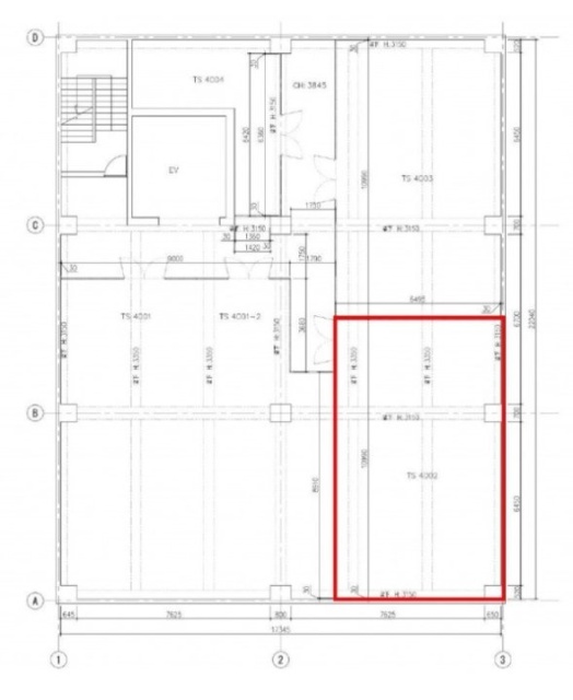 品川TS倉庫4004 間取り図