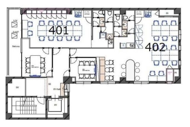 SOLIX SHIBUYA401 間取り図