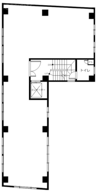 三省堂第二ビル4F 間取り図